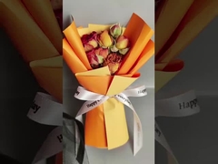 आईएनएस स्टाइल क्रिएटिव मिनी गुलदस्ता प्राकृतिक लाल गुलाब सूखे फूल शादी समारोह उपहार 520 प्यार लोग