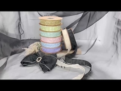 सैंडविच फीता, बर्फ गाज, रिबन 15 मिमी, बुना हुआ कपड़े, कपड़े के सामान, बाल के सामान, DIY bu