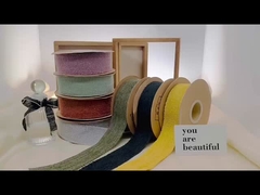 नई कोरियाई शैली ठोस रंग चेनिल रिबन