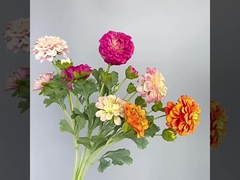 सिमुलेटेड फूल, हिबिस्कस फूल, हाथ महसूस मॉइस्चराइजिंग फूल, लिविंग रूम खाने की मेज फूल ar