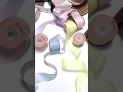 नरम और चिकनी कपड़े का रिबन