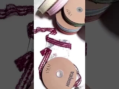 खोखले फीता फीता मुकुट रिबन