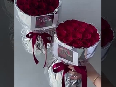 चांदी का दर्पण फूल लपेटने का कागज, परावर्तक दर्पण सतह का कागज, पीवीसी टिन फिल्म, पानी के लिए लहरों का निर्माण