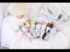 वेलेंटाइन दिवस और क्रिसमस उपहार, एकल फीता गुलाब साबुन फूल, कृत्रिम फूल, ताजा और छोटे