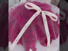 फैक्टरी प्रत्यक्ष बिक्री हल्के लक्जरी श्रृंखला दो तरफा सोने का कागज फूल सामग्री, कोरियाई शैली