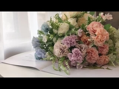 नीलम का अनुकरण फूल वसंत रंग श्रृंखला छोटे हैंडल फूल मातृ दिवस नकली फूल ताजा s