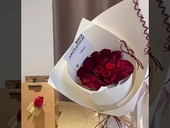 इंटरनेट सेलिब्रिटी बैले शैली DIY फूल फूल लपेटने का कागज