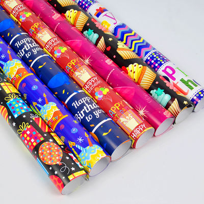 खरीदें मैट फिनिश उपहार पैकेजिंग क्राफ्ट पेपर रोल अनुकूलित मुद्रण ऑनलाइन निर्माण