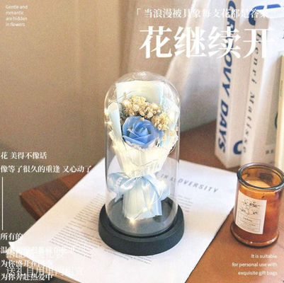 अच्छी कीमत वेलेंटाइन दिवस कृत्रिम गुलाब गुलदस्ता 21x11 सेमी में कई रंग विकल्पों के साथ ऑनलाइन