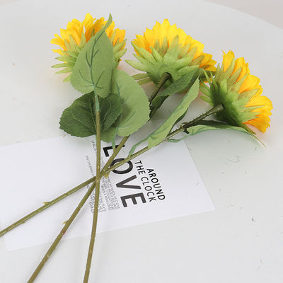 अच्छी कीमत सूरजमुखी कृत्रिम फूल, सूरजमुखी घर, होटल के रहने वाले कमरे की सजावट, फूल गुलदस्ता ऑनलाइन