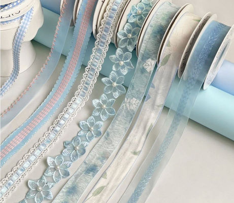 खरीदें 3cm/2m रिबन साटन ताज़ा फूल गुलदस्ता धनुष टाई सजावटी पट्टा पुष्प व्यवस्था हस्तनिर्मित DIY पैकेजिंग सामग्री धो सकते हैं ऑनलाइन निर्माण