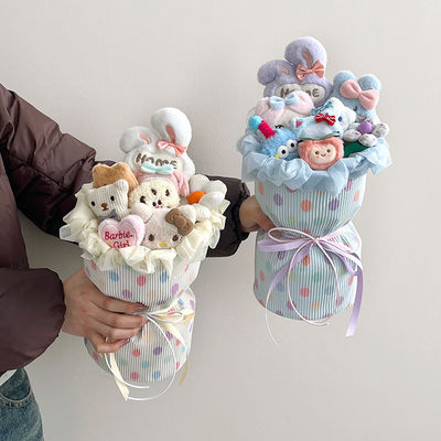 खरीदें डोपामाइन पोल्का डॉट कपड़े समाप्त गुलदस्ता साबुन गुलाब वेलेंटाइन दिवस सबसे अच्छे दोस्तों और प्रेमिकाओं के लिए उपहार ऑनलाइन निर्माण