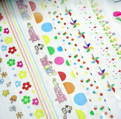 खरीदें अंतर्राष्ट्रीय बाल दिवस कार्टून जाल रिबन गर्मी हस्तांतरण बर्फ रिबन उपहार हाथ रिबन रिबन हस्तनिर्मित उपहार बैग ऑनलाइन निर्माण