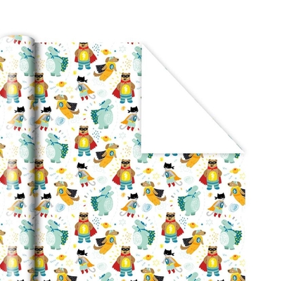 खरीदें इंकजेट मुद्रित उपहार रैप पेपर रोल फीका प्रतिरोधी 80gsm online manufacture