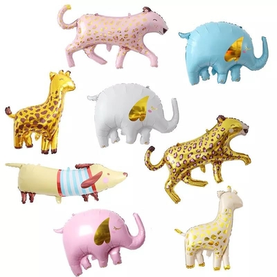 अच्छी कीमत थोक गुब्बारा बच्चे जन्मदिन बिल्ली कुत्ता टाइगर जिराफ हाथी Inflatable खिलौने पार्टी सजावट पन्नी गुब्बारा ऑनलाइन