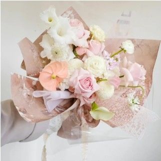 अच्छी कीमत सपना वापस बगीचा फूल पैकेजिंग मुद्रित कागज तीन आयामी पैटर्न छोटे सुगंध श्रृंखला पैकेजिंग कागज सामग्री ऑनलाइन