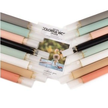 अच्छी कीमत वेलेंटाइन दिवस दिल की धड़कन जेली फिल्म गुलदस्ता पैकिंग कागज जलरोधक मैट गुलाब कागज उपहार सामग्री फूल सामग्री थोक ऑनलाइन