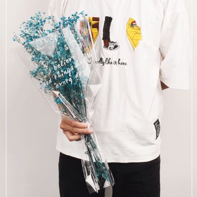 अच्छी कीमत थोक लोकप्रिय अंग्रेजी फूल बैग, ओपीपी फूल लपेटने का कागज, गुलाब गुलदस्ता पैकेजिंग बैग, पारदर्शी बैग ऑनलाइन