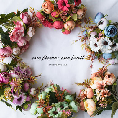 अच्छी कीमत कृत्रिम फूल, नकली फूल, हीरे की चाय की कलियां, प्लास्टिक की चाय के गुलाब, कृत्रिम फूल, सजावटी फूल, फोटोग्राफी के लिए सहायक उपकरण ऑनलाइन