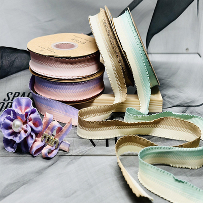 Cross border Korean style flower packaging matte satin ribbon birthday cake gift box bouquet ribbon factory होम मिक्स्ड थोक बिक्री