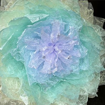 अच्छी कीमत वाटरप्रूफ गहन रंगीन ग्लास कप फूल कला रैपिंग पेपर न्यूनतम डिजाइन और 6-थ्रेड ग्लास बनावट के साथ ऑनलाइन