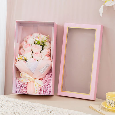 अच्छी कीमत 18 गुलाब साबुन फूल उपहार बॉक्स, साबुन फूल गुलदस्ता, वेलेंटाइन दिवस, क्रिसमस उपहार, जन्मदिन छोटा उपहार, सीमा पार आपूर्ति ऑनलाइन