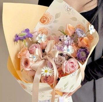 अच्छी कीमत 35*50 सेमी स्पेशलिटी पेपर पैकेजिंग अनन्त रात्रि स्टार नदी फूल व्यवस्था के लिए आदर्श विकल्प ऑनलाइन